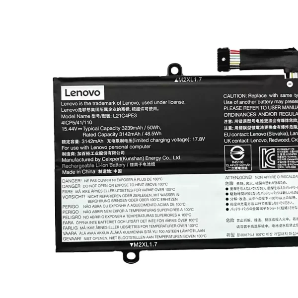Батерия за лаптоп LENOVO L21C4PE3 L21M4PE4 - Image 3