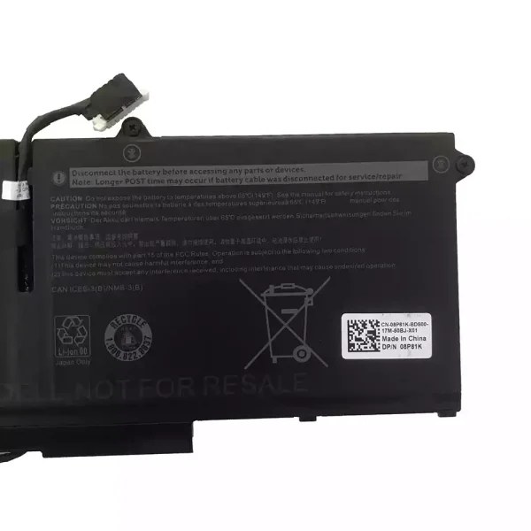 Батерия за лаптоп DELL FK0VR FKOVR - Image 4