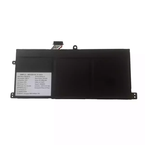 Батерия за лаптоп HP WE03XL TPN-IB0X N42575-005 N42388-1E1 - Image 2