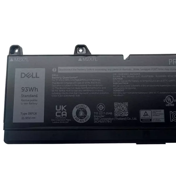 Батерия за лаптоп DELL 3RFGX 1XM5X - Image 3