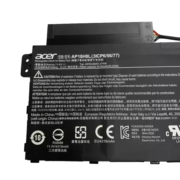 Батерия за лаптоп ACER AP18H18L - Image 2