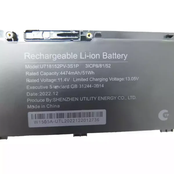 Батерия за лаптоп U718152PV-3S1P - Image 2