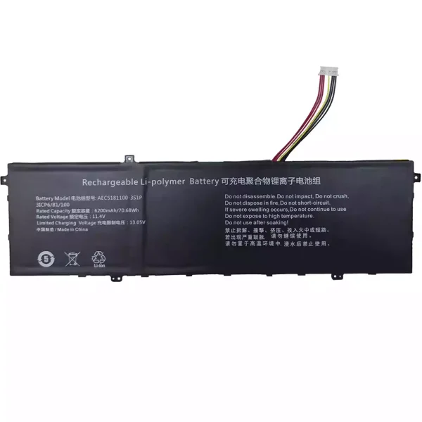 Батерия за лаптоп AEC5181100-3S1P U5310478PV-3S1P 528196-3S1P