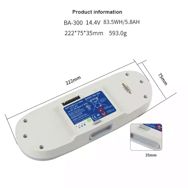Батерия За Inogen BA-200 BA-300 BA-400 BA-500 - Image 2