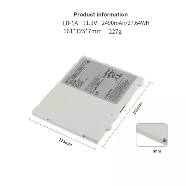 Батерия За Canon CXDI-70C CXDI-701C CXDI-701G CXDI-801C CXDI-801G - Image 2
