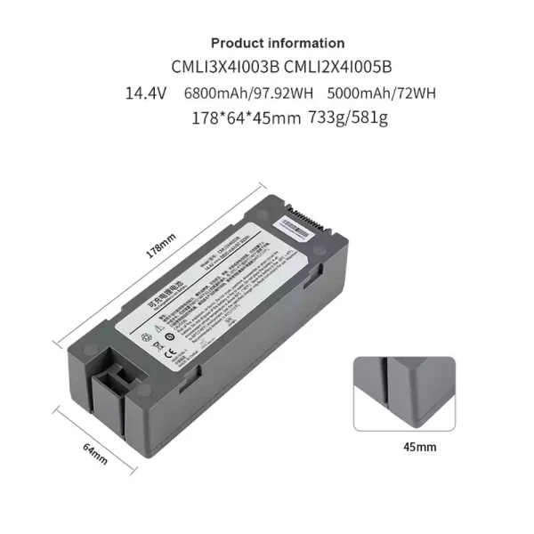 Батерия За COMEN CMLI2X4I005B CMLI2X4I002B - Image 3