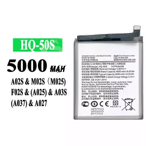 батерия смартфон HQ-50S за Samsung A02S/M02S/M025/F02S/A025/A03S/A037/A027
