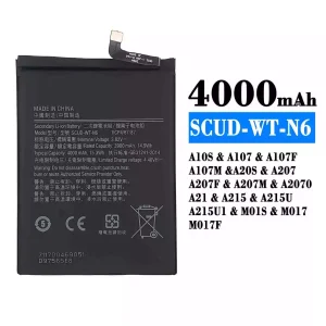 батерия смартфон SCUD-WT-N6 за Samsung A20s/A10s/A207/A107/A107F/A107M/A207F/A207M/A2070/A21/A215/A215U/A215U1/M01S/M017/M017F
