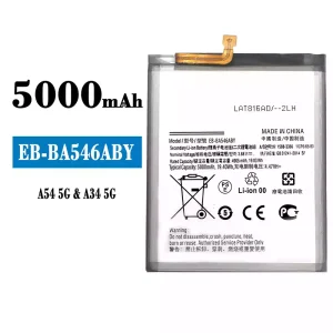 батерия смартфон EB-BA546ABY за Samsung A54 5G/A34 5G