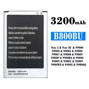 батерия смартфон B800BU за Samsung Note 3/Note III