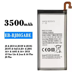 батерия смартфон EB-BJ805ABE за Samsung J8/J810/J810F/J810G/J810Y/On8/J8+/J805/A6+/A605/A6+ 2018/A9 Star Lite/Jean/A6 Plus/J8 Plus