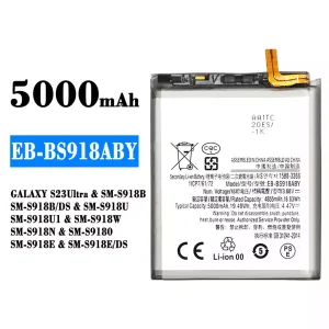 батерия смартфон EB-BS918ABY за Samsung GALAXY S23 Ultra