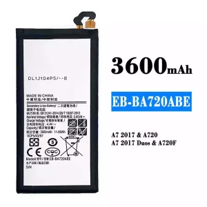 батерия смартфон EB-BA720ABE за Samsung A7 2017