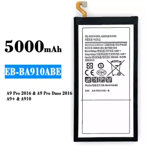 батерия смартфон EB-BA910ABE за Samsung A9 Pro 2016/A9 Pro Duos 2016/A9+