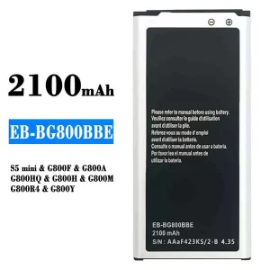 батерия смартфон EB-BG800BBE за Samsung S5 mini