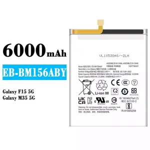 батерия смартфон EB-BM156ABY за Samsung Galaxy F15 5G/Galaxy M35 5G