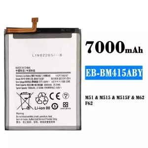 батерия смартфон EB-BM415ABY за Samsung M51,M62,F62