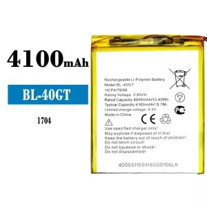 батерия смартфон BL-40GT за Tecno 1704