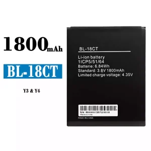 батерия смартфон BL-18CT за Tecno Y3 / Y4