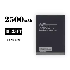 батерия смартфон BL-25FT за Tecno W3, W3-H806