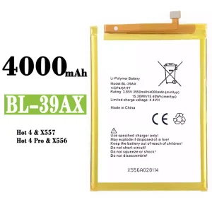 батерия смартфон BL-39AX за Infinix Hot 4 /Hot 4 Pro