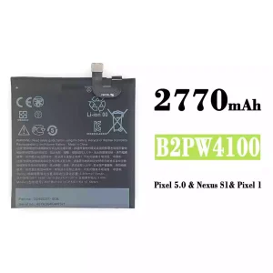 батерия смартфон B2PW4100 за Google Pixel 5.0 / Nexus S1 / Pixel 1