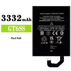 батерия смартфон GT6SS за Google Pixel Fold