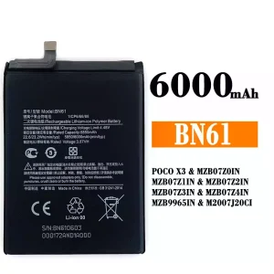 батерия смартфон BN61 за Xiaomi POCO X3