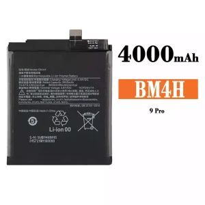 батерия смартфон BM4H за Xiaomi 9 pro