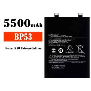 батерия смартфон BP53 за Xiaomi Redmi K70 Extreme Edition
