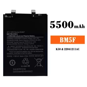батерия смартфон BM5F за Xiaomi K50