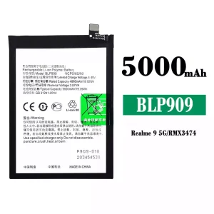 батерия смартфон BLP909 за OPPO Reamle 9