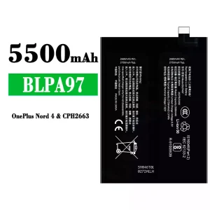 батерия смартфон BLPA97 за OPPO OnePlus Nord 4