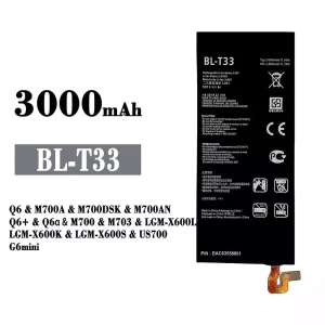 батерия смартфон BL-T33 за LG Q6 /Q6+ /Q6a /G6mini
