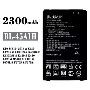батерия смартфон BL-45A1H за LG K10 2016