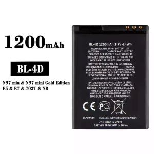 батерия смартфон BL-4D за Nokia N97 mini/E5/E7/702T/N8