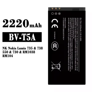 батерия смартфон BV-T5A за Nokia Lumia 735/738/550/730