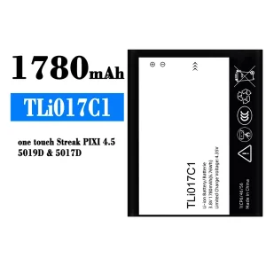 батерия смартфон TLi017C1 за Alcatel One Touch Streak PIXI 4.5