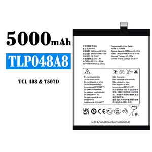 батерия смартфон TLP048A8 за Alcatel TCL 408/T507D