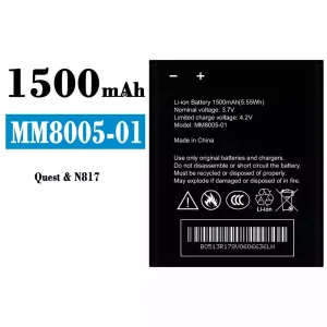 батерия смартфон MM8005-01 за ZTE Quest/N817