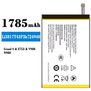 батерия смартфон Li3817T43P3h724940 за ZTE Grand S/Z753/V988/N988