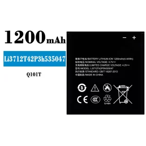 батерия смартфон Li3712T42P3h535047 за ZTE Q101T