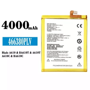 батерия смартфон 466380PLV за ZTE Blade A610/BA610T/A610T/A610C/BA610C