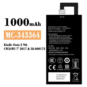 батерия смартфон MC-343364 за Amazon Kindle Oasis 2 9th /58-000173