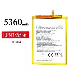 батерия смартфон LPN385536 за Hisense HLTE216T