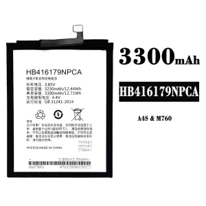 батерия смартфон HB416179NPCA за China Mobile A4S/M760
