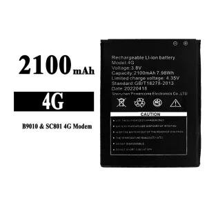 батерия смартфон 4G за Tenda B9010/SC801 4G Modem