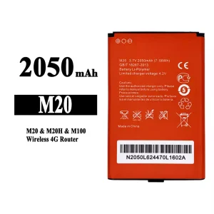 батерия смартфон M20 за Benteng M20H/M100