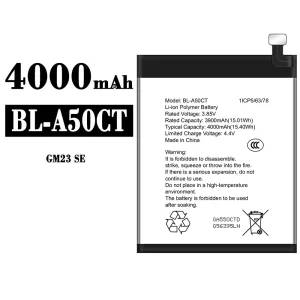 батерия смартфон BL-A50CT за General Mobile GM 23 SE