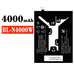 батерия смартфон BL-N4000W за Gionee